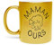Mug Doré en Céramique Chromé - Maman Ours Famille Mignon Animal - 325 ml