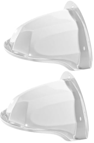 Sunmeit 2 PCS Surveillance Rain Cover Camera Sun Hood Security Camera Protection Security Camera Rain Cover Camera Rain Cover