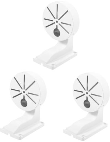 HOMSFOU 3stücke Wall Bracket Für Sicherheitskameras Drehbare Halterung Einfache Kompatibel Mit Verschiedenen Kameramodellen Für Innen Und Außenbereich
