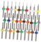 SHINEOFI 30 Piezas Brocas Micro Taladro de Joyas Brocas Tungsteno y Perforación Circuitos y Joyas
