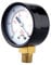 UEETEK Utility Vacuum Manometer für Luftkompressor Wasser Öl Gas 0-30HG