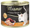 MIAMOR - Feine Beute | Nassfutter für ausgewachsene Katzen mit 7 Sorten Fleisch und Innereien. Getreidefreies Alleinfutter mit Taurin in der Dose ohne künstliche Zusätze | 12x185g Huhn