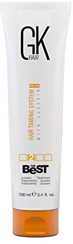 GK HAIR Global Keratin The Best (3.4 Fl Oz/100ml) Glättende Keratin-Haarbehandlung - Professionelle brasilianische Komplexe Blowout-Glättung für seidig glattes und kräuselfreies Haar