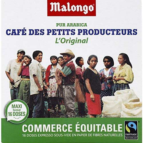 Malongo - Dose Expresso Petits Producteurs - Le Paquet De 104G - Tarif Dégressif - Option Cadeau