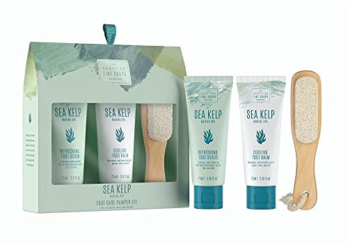 Scottish Fine Soaps Sea Kelp Foot Care Pamper Kit~75ml-+-75ml-+-1St�ck