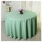 CIEEIN CIEHT Tischdecke Schreibtisch Tischtuch Tischwäsche Couchtisch Küchentischabdeckung Party Hochzeit Tafeltuch Rund Grün 280cm