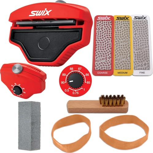 RaceWax Dual Edge Kit 80Dx3 Ski Base-Side Tool +Diamonds +Gummi & More