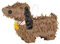 Unique Party 75897 Mini Dachshund Pinata Favour Decoration