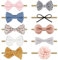DRESHOW 10 Stück Baby Haarband Baby Stirnbänder Baby Mädchen Nylon Stirnband Neugeborene Kleinkinder Haarbänder und Bögen Kinder Haarschmuck