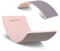KiddyMoon Balance Board Aus Holz Für Kinder, Babys Montessori Spielzeug, Gleichgewicht, Balancieren Babys Holzspielzeug, Balancebrett Wackelbrett Gleichgewicht, Pink