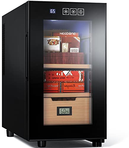 NEEDONE 23 l Kühler Humidor, mit Heizverbesserter Version, elektronischer Humidor, 0.8 Cu Ft
