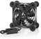 ANEXT, USB Fan, USB Computer Fan, Silent Fans for Receiver DVR PlayStation Xbox Computer (80mm,Black)