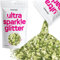 Hemway Ultra Sparkle Glitter - Olive Green | 100g Multi Size Metallic Flakes for Resin & Epoxy Crafts | Supplies for Tumblers, Festival, Hair, Face, Body, Eye & Nail Art Decoration