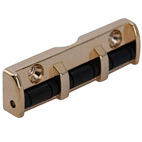 Gitarren Nuss Ersatzteile Gold 43mm Steel Roller Guitar Nut Für For ST Für For TL E-Gitarre Mit Befestigungsschrauben
