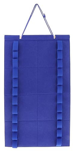 JISADER Taekwondo-Gürtel-Display zum Aufhängen, Kampfsport-Gürtel-Organizer für Muay Thai, Blau