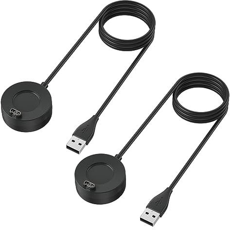 Charger Cable Compatible with Garmin Forerunner 255/Forerunner 55/Forerunner 245 Music/Forerunner 945/935/245/245M/45/45S, 100cm USB A Charging Cable Replacement for Garmin Fenix 7/Fenix 6/Fenix 5(2)