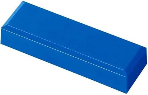 Magnete Papiertiger Rechteck Größe (B x H): 54 x 19 mm, Haftmagnete für Whiteboard, Kühlschrankmagnet, Magnettafel, Magnetwand, Magnet Rund (Blau, (B x H): 54 x 19 mm | 10er Pack)