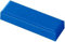 Magnete Papiertiger Rechteck Größe (B x H): 54 x 19 mm, Haftmagnete für Whiteboard, Kühlschrankmagnet, Magnettafel, Magnetwand, Magnet Rund (Blau, (B x H): 54 x 19 mm | 10er Pack)