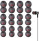 12 Pairs Silicone Earbud Tips, Replacement Earbuds Noise Isolation, Replacement Earphone Tips, Earbud Noise Isolation Cover, for in Ear Headphone Earbuds, 3 Different Size (S/M/L)