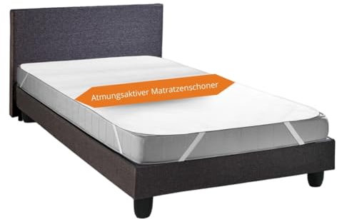 sleepling Premium Molton Matratzenschoner 120x200 cm aus 100% Baumwolle, Oeko-Tex zertifizierte Matratzenauflage, atmungsaktiv, Eckgummis, Made in Germany