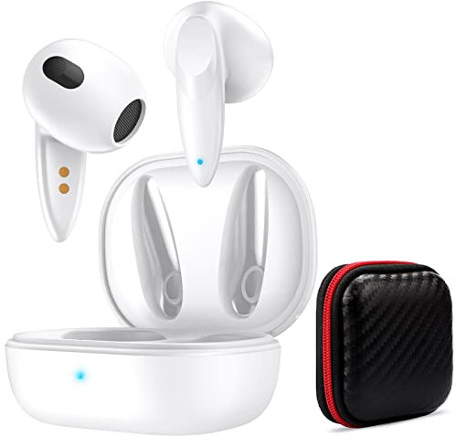 Cuffie Bluetooth per Redmi Note 13 Pro Galaxy A16 A15 A55 A25 A35,Auricolari Bluetooth 5.1 con Microfono Cuffie in-ear Stereo HiFi Wireless con Controllo Touch Auricolari USB C per iPhone 16 15 14 13