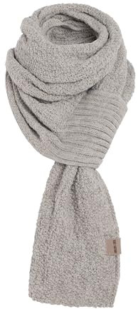 KNIT FACTORY - Haze Schal - Strickschal für Damen und Herren - Bequemer Schal mit Wolle - Schal mit einfacher Schlaufe - Winterschal - Hochwertige Qualität - Iced Clay