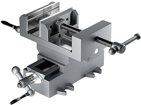 CNC Woodworking Milling Machine Bench Vise - Precision Heavy Duty X-Y Compound Cross Slide Vise for Drill Press, CNC Milling