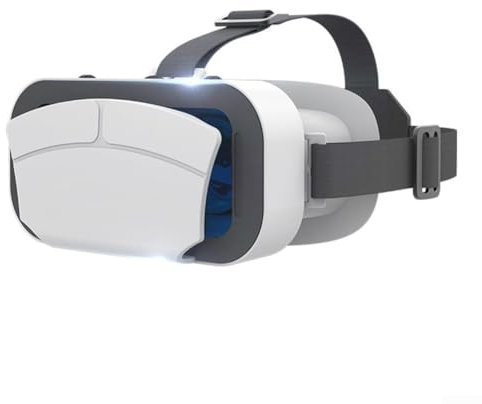 HomeVortex VR-Headset für iOS für Android-Smartphones, verstellbare Virtual-Reality-Brille für Gaming und Bildung, für 11,9 - 17,8 cm Bildschirme