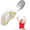 Cuillère Bébé Alimentation - Ustensiles d'Apprentissage Manger Autonomie | Prise Ergonomique et Design Polyvalent pour Parents Adultes et Amis