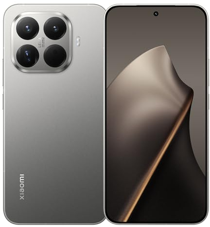 XIAOMI 15T Pro NFC Smartphone,12+256Go, écran 6,83 144 Hz, 90W, MediaTek Dimensity 9400+, Téléobjectif Leica x5 Pro 50 MP, 5500mAh, Couleur Titane, Chargeur Inclus