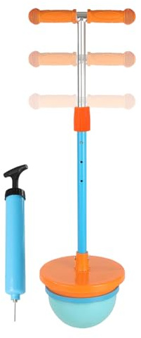 Balance Jumper Stick – Springspielzeug für Kinder, aktiver | einziehbarer Griff 25 x 70 cm PVC + PP verstellbar leicht 1300 g Spaß Fitness Garten Hinterhof Teenager