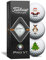 Titleist Pro V1 Weihnachts-Golfbälle - 3er Pack