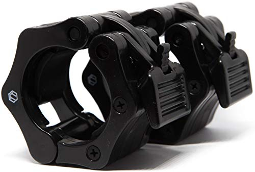 Sporttrend 24® Schnellverschlüsse Set 28mm, 30mm oder 50mm in schwarz für Hantelstangen Größenwahl | sichere Fixierung von Gewichten und maximaler Halt | Schnellverschluss Schnell Spanner Verschluss
