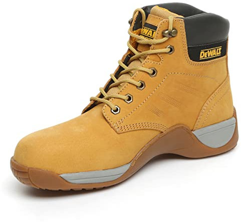 DEWALT Builder Mens Safety Work Lace Up SB Steel Toe Ankle Boots UK 7