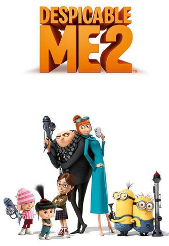 empireposter Despicable Me 2 - Characters - Ich, einfach unverbesserlich Kinder Poster - Grösse 61x91,5 cm + 2 St Posterleisten Holz 61 cm