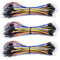Hailege Pack of 3 Set 65pcs Assorted Multicoloured Solderless Wires Flexible Breadboard Jumper Wires Male to Male