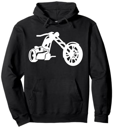 Chopper Motorcycle Pullover Hoodie