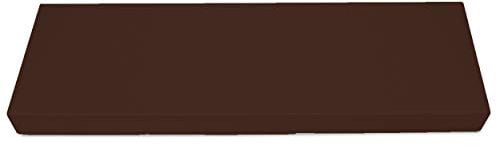 SuperKissen24. Palettenkissen Palettenauflagen Sitzkissen - 120x40 cm - Outdoor und Indoor - braun