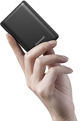 Charmast 10400mAh Power Bank Klein Aber Stark 18W Mini Powerbank PD3.0 QC3.0 Kompakte USB C Externer Akku Tragbares Ladegerät Dual USB kompatibel mit iPhone Samsung Huawei Switch Tablet