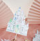 TTOA - Princess Iridescence Castle Cake Topper| Birthday Cake Decoration | Castle Reusable Cake Pick
