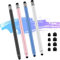 Flintronic Stylet Tactile 2 en 1 en Caoutchouc - Stylo Universel Capacitif pour iPad, Tablette, Smartphone, Samsung