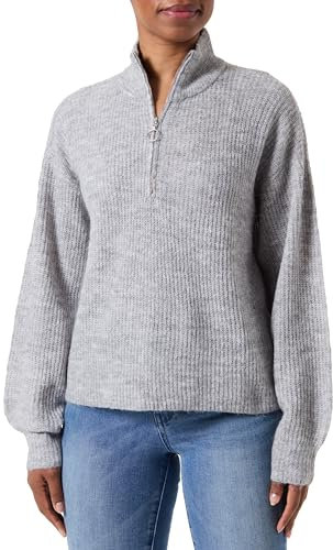VERO MODA VMMILI LS Zipper Pullover GA Boo