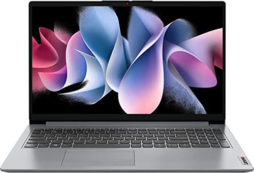 Lenovo Ordinateur portable de 15,6 po avec Intel i5-1235U, IdeaPad 1i, écran FHD antireflet de 15,6 po, processeur Intel Core i5-1235U 10 cœurs de 12e génération, carte graphique Intel Iris Xe,