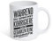 TRVPPY Tasse Ich Korrigiere Deine Grammatik Weiße Kaffeetasse Geschenk, Keramik mit Spruch Motiv