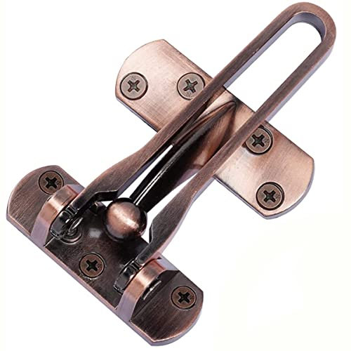 Litensh Serratura a catena per porta anteriore, Chiusura di Protezione Antifurto con Barra Girevole, Serratura di Sicurezza per la Casa per casa appartamento hotel dormitorio