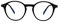 Muunel Blue Light Reading Glasses with Essilor Anti-glare Coating, Luca UVAllBlue™, HD Vision, Black Round Frame for Men, Power -1.25 Miopie