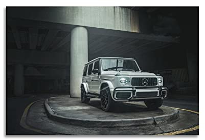 JUNNA Sportauto-Poster für AMG G63 SUV Super Car Dekorative Malerei Leinwand Wand und Kunst Bild Familie Schlafzimmer Dekor 30 x 45 cm