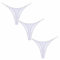 AIEOE G-String Ficelle pour Femme en Coton Sexy Chic T-Back Tanga Respirant et Confortable Culottes Lot de 3 S