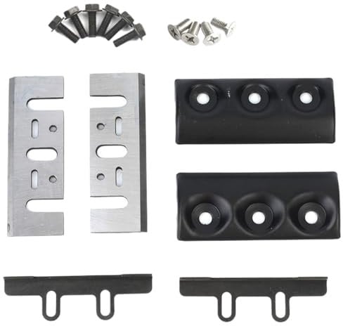 1 Set Electric Planer Blade Clamp Tableting Cover Binder Woodwroking Planer Parts For 1900B Electric Planer