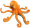 TOPLITHE Oktopus Kuscheltiere, Realistischer Oktopus Ausgestopfte Meerestiere Großes Gewichtetes Plüschkissen for Kinder Und Erwachsene Oster Parodie Geschenk(30CM/11.8IN)